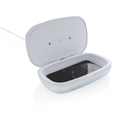 Logotrade business gift image of: Rena UV-C steriliser box with 5W wireless charger